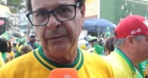 "Quero o meu Brasil de volta", diz ex-ministro do Turismo durante ato por liberdade no Recife