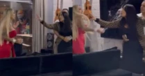 Barraco! Perlla e Juju Ferrari armam confusão com direito à taça voando em evento