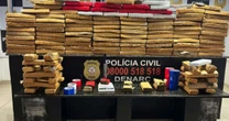 Tele-entrega em Porto Alegre leva Polícia a esconderijo com mais de 100kg de maconha