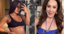 Após polêmica com Claudia Raia, Carol Peixinho esclarece suposta fertilização: 'Problema?'