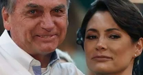 Pode isso? Bolsonaro é flagrado enviando mensagens para Michelle durante interrogatório