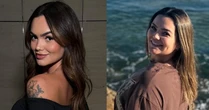 'Estava passando por muitas coisas': filha de Key Key surpreende ao exibir antes e depois e explica como perdeu 26 kg
