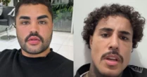 Climão nos bastidores! Lucas Guedez expõe decepção com MC Livinho durante programa da Virginia no SBT