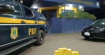 PRF apreende 21 quilos de cocaína e prende homem na BR-101, em Osório