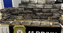 Polícia descobre tonel com 50 kg de crack avaliado em R$ 1,5 milhão em Novo Hamburgo