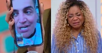 Leo Dias faz Cariúcha chorar ao se despedir do SBT ao vivo: 'Muito grato a tudo'