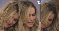 Apresentadora chora por 'envelhecer' mais de 30 anos ao usar simulador de limitações da idade