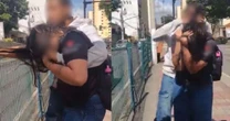 Mãe é presa após incitar filho a bater em adolescente em Minas; agressão foi filmada