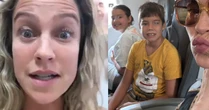 Barraco no voo! Luana Piovani perde a paciência e bate boca com passageiro: 'Já levantei'