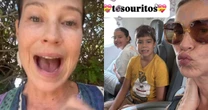Luana Piovani arma barraco para defender os filhos em voo: 'Arrebentar aquele velho'