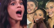 Bruna Marquezine expõe flagra de Sasha em momento íntimo com o marido: 'Tá transando?'