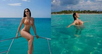 Isabelle Nogueira surpreende e posta foto em ilha paradisíaca