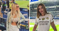 Com Virginia na Espanha, modelo provoca Vini Jr. com indireta e foto no estádio: 'É melhor só observar'