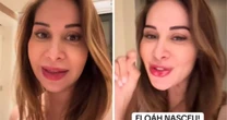 Maíra Cardi anuncia nascimento de Eloáh, sua segunda filha: 'Acabei de parir'