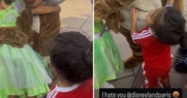Jogador da Seleção aponta racismo após filho ser ignorado por personagem na Disney de Paris
