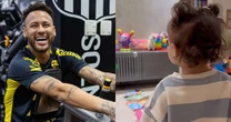 Filha de Neymar se recupera após cirurgia repentina