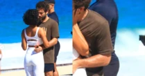 Vai ter beijão! Flagra nos bastidores de 'Vale Tudo' mostra Maria de Fátima e Afonso aos beijos