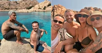 Levou junto? Bruno Gagliasso posa com amigo em lua de mel com Giovanna Ewbank