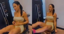 Atriz diz que teve orgasmo durante treino na academia: 'Fiquei constrangida'