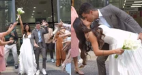 Ex-BBB Arthur Aguiar e Jheny Santucci se casam e celebram com festa intimista; veja fotos