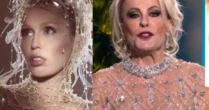 Diva pop! Ana Maria Braga ousa em look transparente com pedrarias na final do 'Chef de Alto Nível'; web a compara a Miley Cyrus e Britney Spears
