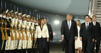 Trump desembarca na China em meio à tensão com Irã