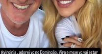 A publicação de Luciano Huck direcionada a Virginia Fonseca