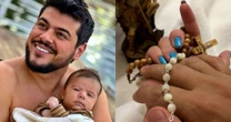 Cristiano faz relato comovente sobre cirurgia delicada do filho: 'Tira o coração'