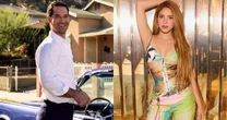 Shakira e Manuel Garcia-Rulfo são flagrados juntos em Los Angeles