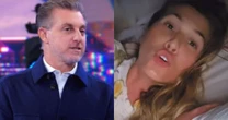 Luciano Huck dá sermão após Lívia Andrade faltar no 'Domingão': 'Da próxima vez...'