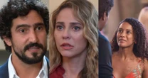 Vale Tudo: Chifre trocado! Raquel dá beijão em homem ao ver Ivan com Heleninha