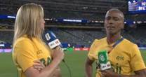 Fernanda Gentil 'compara' empate com derrota e Romário rebate: 'Quem não conhece futebol vai pensar como você'