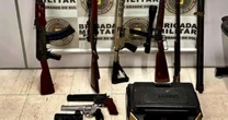 Após roubo em Nova Prata, Brigada Militar encontra armamento de guerra escondido
