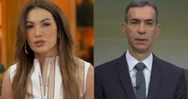 Patrícia Poeta precisa passar comando de programa para Tralli por conta de tragédia no Rio