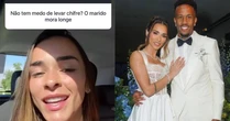 Tainá Castro abre o jogo sobre medo de ser traída por Éder Militão: 'Ninguém sai de casa'