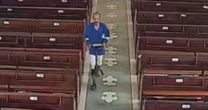 Homem é preso após furtar banco de ofertório em igreja da Paraíba