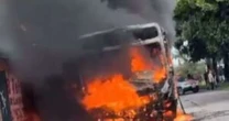 Ônibus é incendiado no Recife após criminosos mandarem ocupantes descerem; veja vídeo
