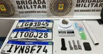 Homem é preso por tráfico de drogas e posse ilegal de arma em Sapucaia do Sul