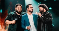 Luciano Camargo lança feat gospel com César Menotti & Fabiano no DVD 'Unidos pela Fé'