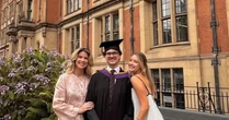 Rita Lobo celebra formatura do filho na Inglaterra e compartilha momento em família
