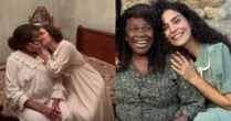 Aos 81 anos, Zezé Motta faz cenas quentes com Letícia Sabatella