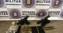 Brigada Militar detém menor e prende suspeito em operação no Bairro Camaquã