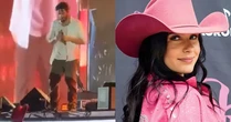 Não superou a boiadeira? Gustavo Mioto recusa chapéu rosa de fã