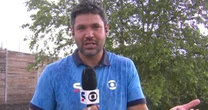 Repórter é surpreendido por temporal nos EUA em entrada ao vivo na Globo: 'Vou me esconder'