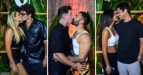 Famosos marcam presença no show de Lady Gaga e trocam beijos; veja quem beijou quem