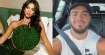 Alane Dias surge no colo de Francisco Gil e assume de vez romance
