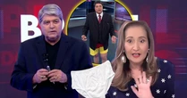 Sem cueca! Datena revela à Sônia Abrão, em estreia na RedeTV!, que abandonou a roupa íntima na 'época da dureza'