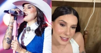 Ana Castela aparece tomando soro e atualiza estado de saúde