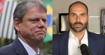 Atlas: Tarcísio lidera com imagem mais positiva em SP; Eduardo Bolsonaro tem a mais negativa