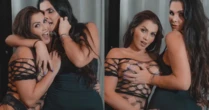 Luiza Ambiel grava vídeo quente com fã mulher e revela descoberta íntima: 'Sou bi'